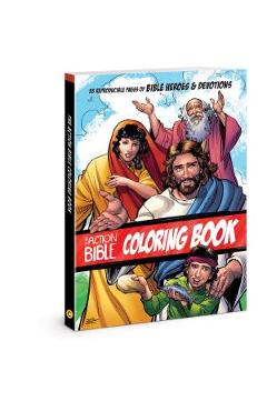 The Action Bible Coloring Book: 55 Reproducible Pages of Bible Heroes and Devotions - Sergio Cariello