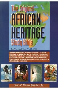 Original African Heritage Study Bible-KJV-Large Print - Cain Hope Felder