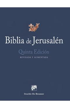 Biblia de Jerusal�n: Quinta Edici�n, Revisada Y Aumentada - Various