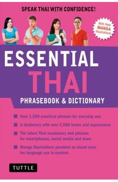 Essential Thai Phrasebook & Dictionary: Speak Thai with Confidence! (Revised Edition) - Jintana Rattanakhemakorn - Imagine 1