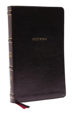 Nkjv, Thinline Bible, Leathersoft, Black, Red Letter Edition, Comfort Print: Holy Bible, New King James Version - Thomas Nelson