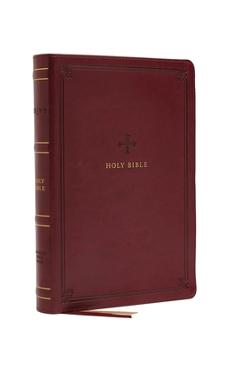 Nrsv, Catholic Bible, Standard Large Print, Leathersoft, Red, Comfort Print: Holy Bible - Catholic Bible Press