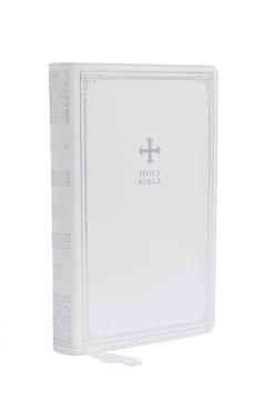 Nrsv, Catholic Bible, Gift Edition, Leathersoft, White, Comfort Print: Holy Bible - Catholic Bible Press