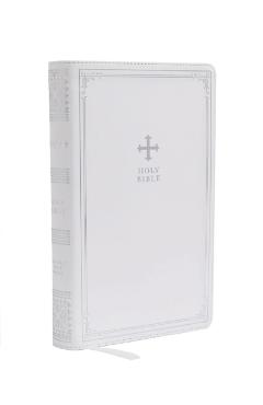 Nrsv, Catholic Bible, Gift Edition, Leathersoft, White, Comfort Print: Holy Bible - Catholic Bible Press