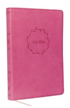 Kjv, Value Thinline Bible, Large Print, Leathersoft, Pink, Red Letter Edition, Comfort Print - Thomas Nelson