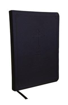 Kjv, Value Thinline Bible, Large Print, Leathersoft, Black, Red Letter Edition, Comfort Print - Thomas Nelson