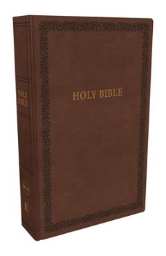 NKJV, Holy Bible, Soft Touch Edition, Imitation Leather, Brown, Comfort Print - Thomas Nelson