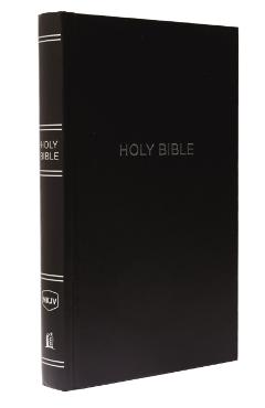 NKJV, Pew Bible, Hardcover, Black, Red Letter Edition - Thomas Nelson