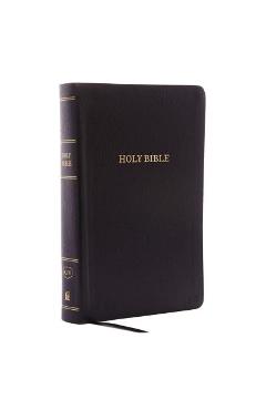KJV, Reference Bible, Personal Size Giant Print, Bonded Leather, Black, Red Letter Edition - Thomas Nelson