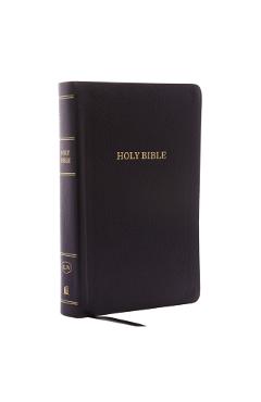 KJV, Reference Bible, Personal Size Giant Print, Bonded Leather, Black, Red Letter Edition - Thomas Nelson