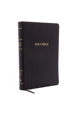 KJV, Reference Bible, Giant Print, Bonded Leather, Black, Red Letter Edition - Thomas Nelson
