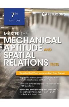 Master the Mechanical Aptitude and Spatial Relations Test - Peterson\'s