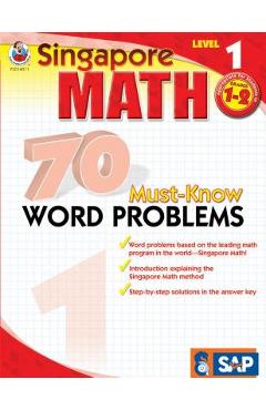 70 must-know word problems, grades 1 - 2 - singapore asian publishers