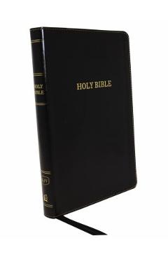 KJV, Thinline Bible, Large Print, Imitation Leather, Black, Red Letter Edition - Thomas Nelson