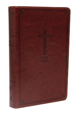 KJV, Deluxe Gift Bible, Imitation Leather, Red, Red Letter Edition - Thomas Nelson