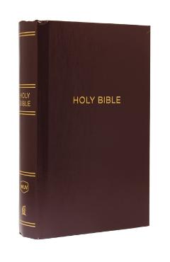 NKJV, Pew Bible, Large Print, Hardcover, Burgundy, Red Letter Edition - Thomas Nelson
