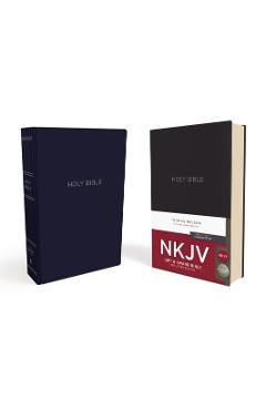 NKJV, Gift and Award Bible, Leather-Look, Blue, Red Letter Edition - Thomas Nelson