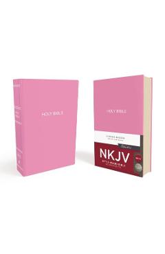 NKJV, Gift and Award Bible, Leather-Look, Pink, Red Letter Edition - Thomas Nelson