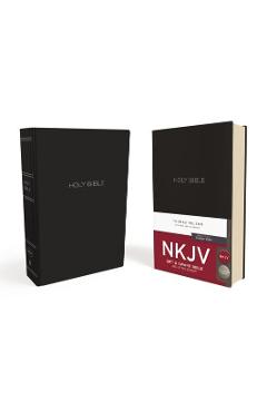 NKJV, Gift and Award Bible, Leather-Look, Black, Red Letter Edition - Thomas Nelson