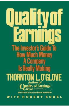 Quality of Earnings - Thornton L. O'glove