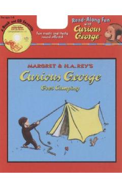 Curious George Goes Camping Book & CD [With CD] - H. A. Rey
