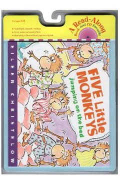 Five Little Monkeys Jumping on the Bed Book & CD [With CD (Audio)] - Eileen Christelow