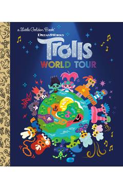 Trolls World Tour Little Golden Book (DreamWorks Trolls World Tour) - David Lewman