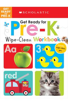 Get Ready for Pre-K Wipe-Clean Workbook: Scholastic Early Learners (Wipe-Clean Workbook) [With Wipe Clean Pen] - Scholastic