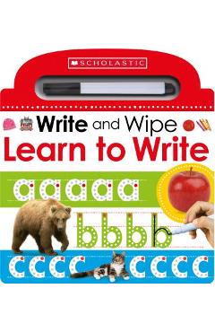 Learn to Write: Scholastic Early Learners (Write and Wipe) - Scholastic