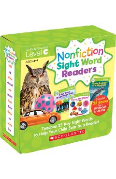Nonfiction Sight Word Readers: Guided Reading Level C (Parent Pack): Teaches 25 Key Sight Words to Help Your Child Soar as a Reader! - Liza Charlesworth