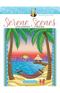 Creative Haven Serene Scenes Coloring Book - Jessica Mazurkiewicz