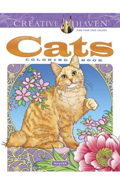 Creative Haven Cats Coloring Book - Marty Noble