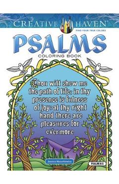 Creative Haven Psalms Coloring Book - Jessica Mazurkiewicz