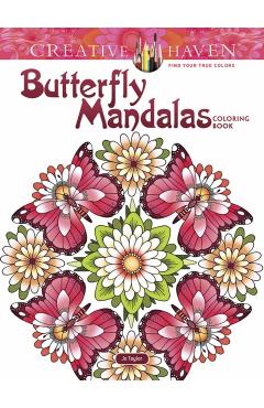 Creative Haven Butterfly Mandalas Coloring Book - Jo Taylor