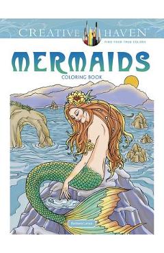 Creative Haven Mermaids Coloring Book - Barbara Lanza