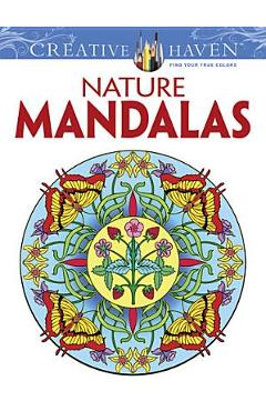 Creative Haven Nature Mandalas Coloring Book - Marty Noble