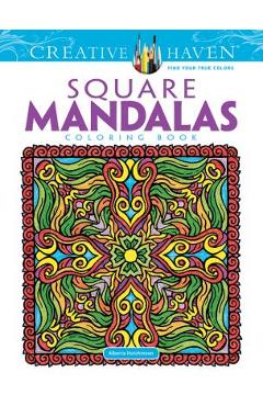 Creative Haven Square Mandalas Coloring Book - Alberta Hutchinson