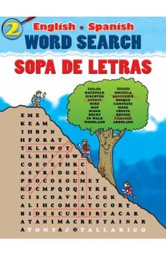 English-Spanish Word Search Sopa de Letras #2 - Tony J. Tallarico