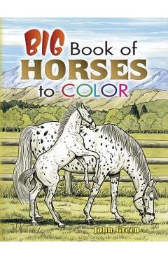 Big Book of Horses to Color - John Green