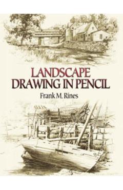 Landscape Drawing in Pencil - Frank M. Rines