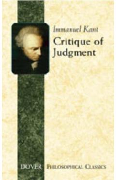 Critique of Judgment - Immanuel Kant