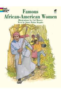 Famous African-American Women Coloring Book - Cal Massey