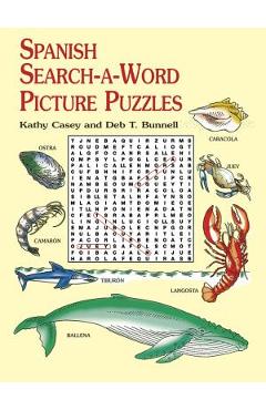 Spanish Search-A-Word Picture Puzzles - Kathy Casey
