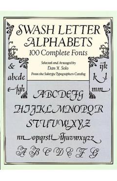 Swash Letter Alphabets - Dan X. Solo