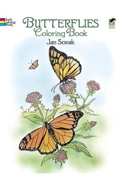 Butterflies Coloring Book - Jan Sovak