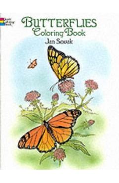 Butterflies Coloring Book - Jan Sovak