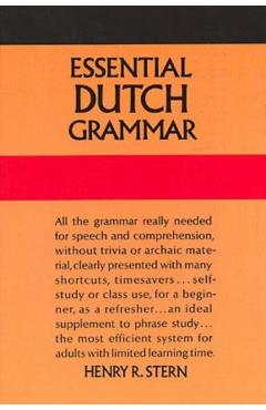 Essential Dutch Grammar - Henry R. Stern