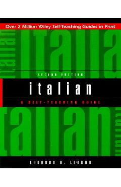 Italian: A Self-Teaching Guide - Edoardo A. L�bano
