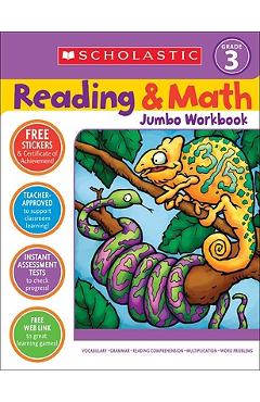 Reading & Math Jumbo Workbook: Grade 3 - Terry Cooper