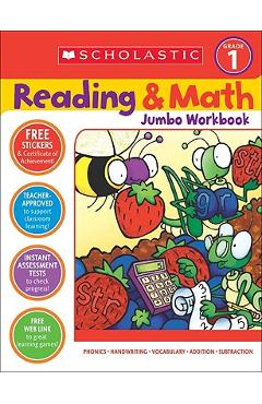 Reading & Math Jumbo Workbook: Grade 1 - Terry Cooper